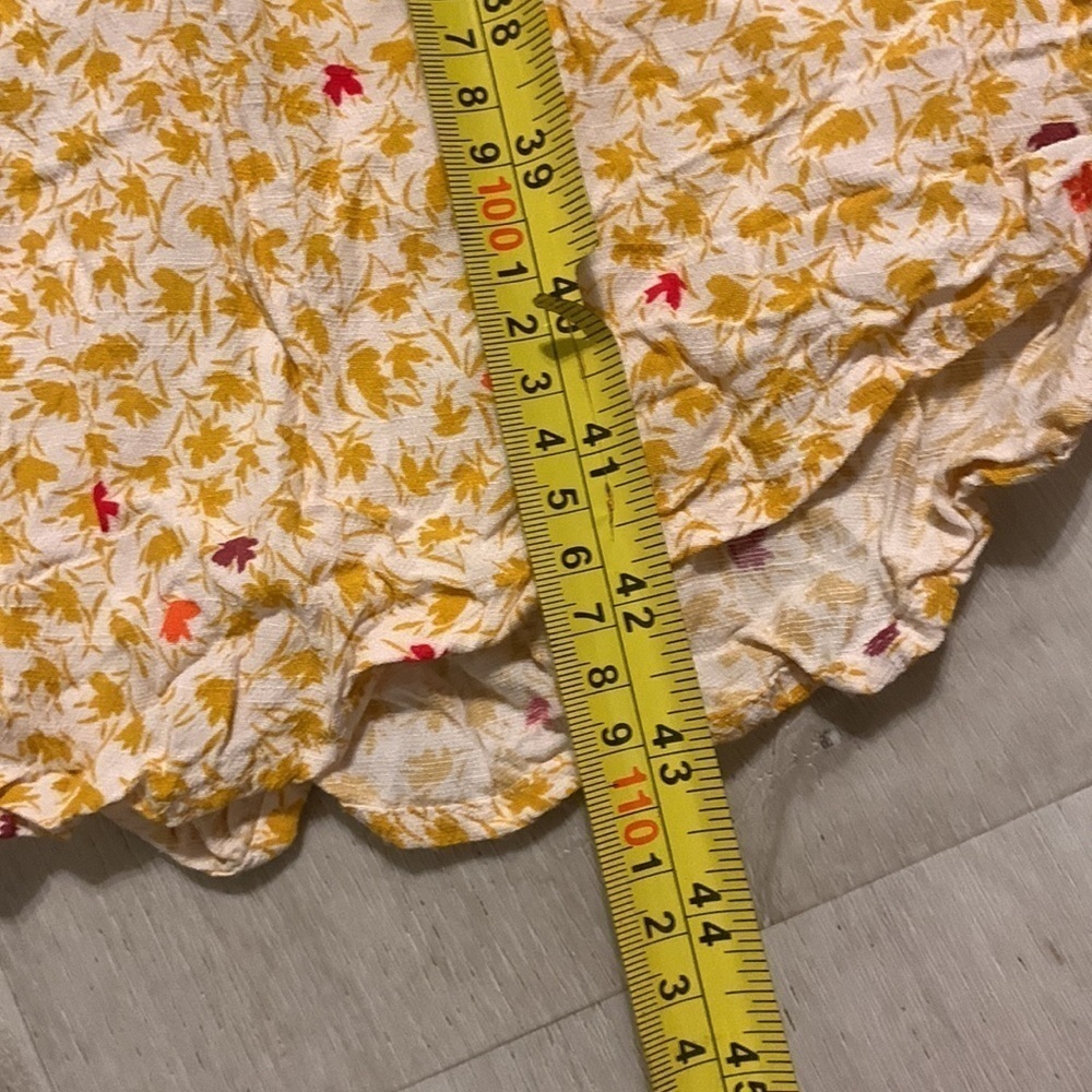 FREE PEOPLE In Full Bloom Fall Floral Midi Dress Women's Size XS midi‎ - Picture 13 of 13